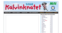 Desktop Screenshot of kalvinknatet.se